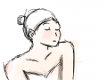 미완성ㅣ;; : 김연아인데 미완성작입니다;; 스케치판 ,sketchpan