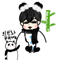 오리찡_님.. : 오리찡_님이 그려주셨어요!! 귀엽쬬??예쁘죠???ㅋㅋㅋ 판다그림 감사합니다~ 스케치판 ,sketchpan