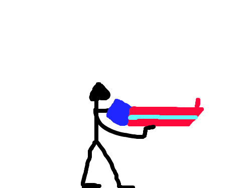 총쏘기연습 : 그런거없다. 스케치판 ,sketchpan