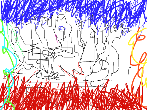 ee : 그냥 그린거임 ㅋㅋ 스케치판 ,sketchpan