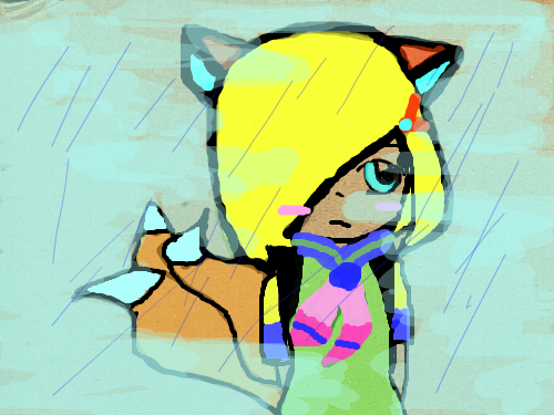 드로잉판 : 팡파리팡팡 안개자 욱 스케치판 ,sketchpan