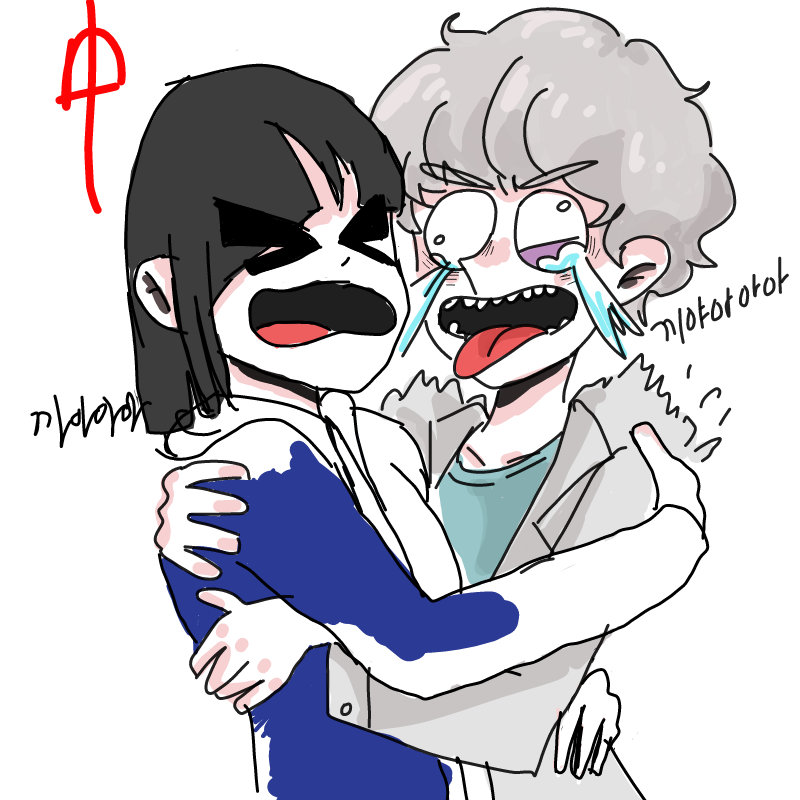 첫눈님 그.. : 첫눈님 그림체 맞추는(따라하는)나쁜놈 쯧쯧ㅉ 스케치판 ,sketchpan