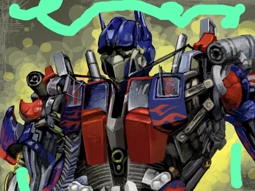 이재혁 : 옵티머스의빛 스케치판 ,sketchpan