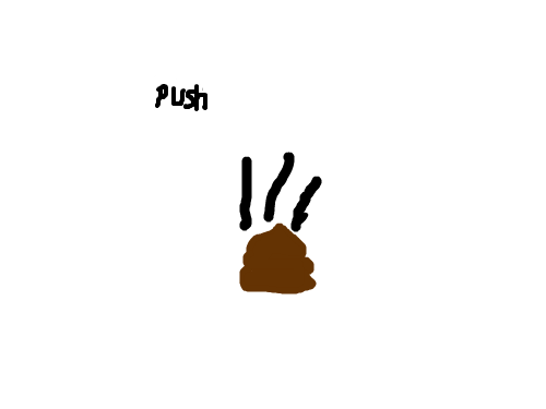 똥 내리기 대 작전 : 드러운 똥 퇴치 스케치판 ,sketchpan