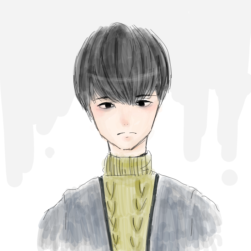 무표정 : 무표정 스케치판 ,sketchpan