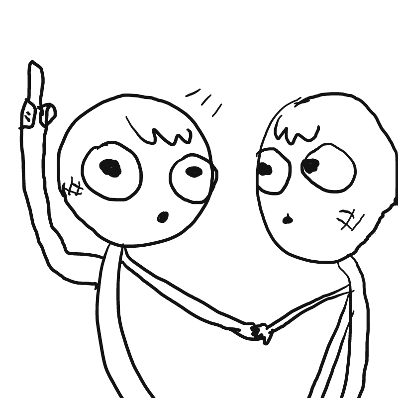 쌍둥이 : 쌍둥이 스케치판 ,sketchpan