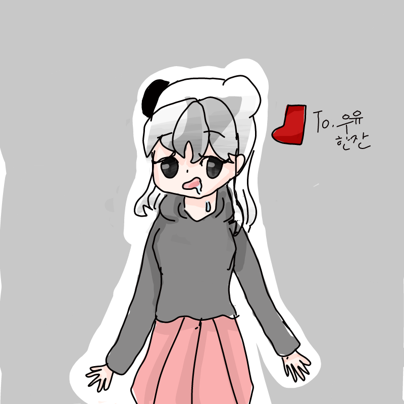 우유한잔님.. : 우유한잔님 리퀘왓어여 스케치판 ,sketchpan