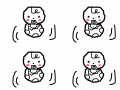 아기가 멍하다가 웃어요^.^ : 멍을대리고 웃었어요 스케치판 ,sketchpan
