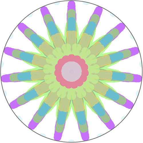 연꽃잎 : 프랙탈이다 스케치판 ,sketchpan