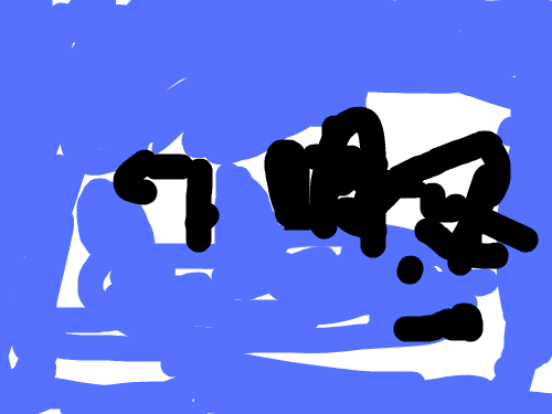 상어 : 상어가 물고기를 먹네요. 스케치판 ,sketchpan