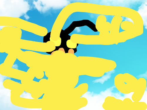 폭탄 : 폭탄이 나는 폭탄이다라고 소리치네요. 스케치판 ,sketchpan