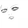 눈 : 눈 스케치판 ,sketchpan