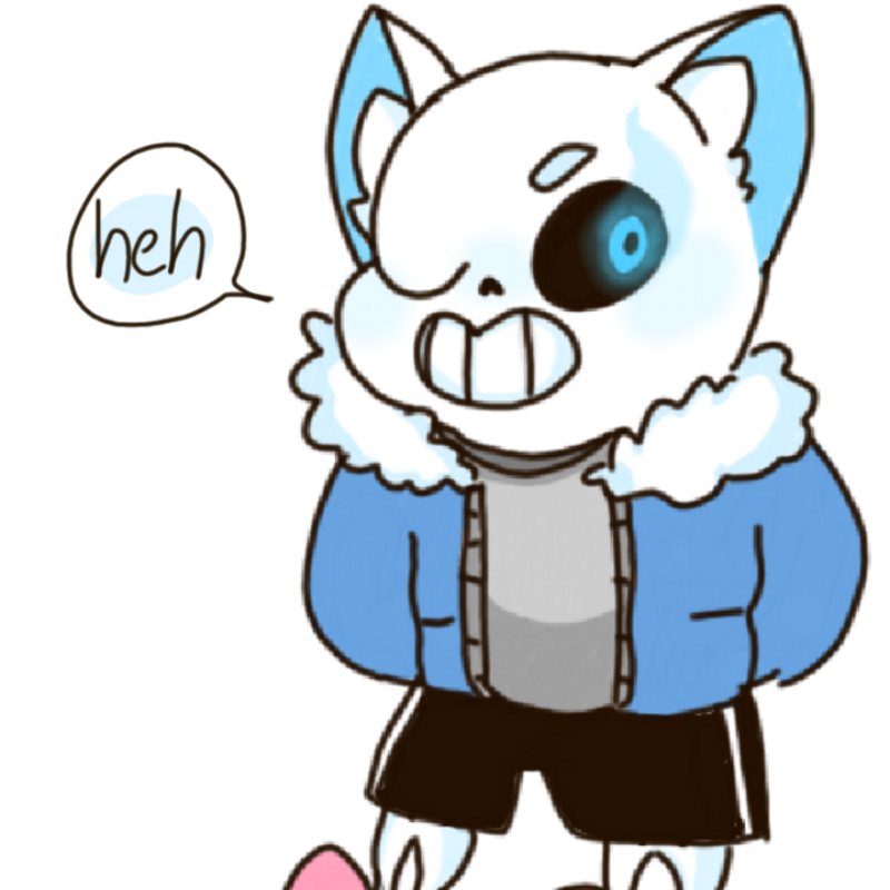 안돼에ㅔ .. : 안돼에ㅔ 짤렸어....샌즈에게 고양이 귀를 달았다 스케치판 ,sketchpan