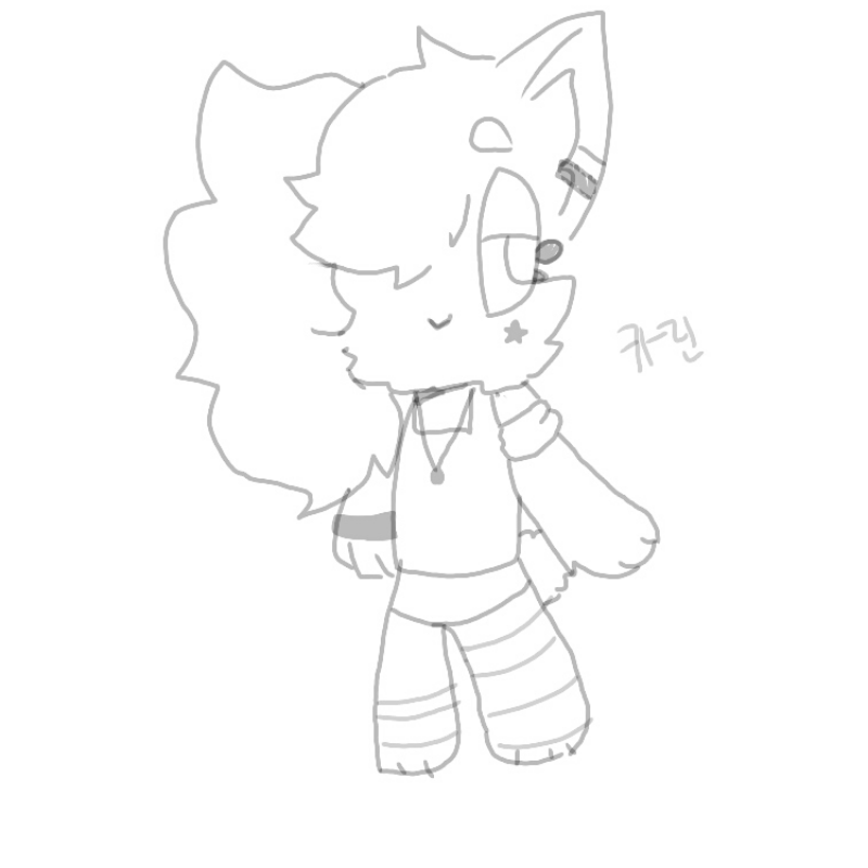 얘도 제 새.. : 얘도 제 새캐에요!! 스케치판 ,sketchpan