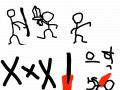 죽어 이짜식 : 죽어 이셋기야 스케치판 ,sketchpan