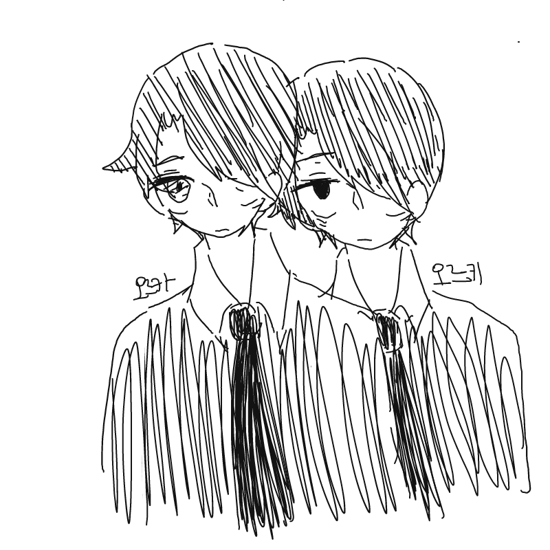 쌍둥이 오.. : 쌍둥이 오르카 & 오르키
오르카 - 형
오르키 - 동생
신장 - 197cm
취미 - ?
좋아 - 마카로니
싫어 - 시어머니 , 시아버지
특징 - 알비노 ( 피부 ) , 서로 눈이 다름 , 약간 로리콤 , 약간 얀데레 스케치판 ,sketchpan