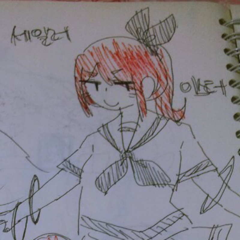 세일러 이.. : 세일러 이스터 ! 스케치판 ,sketchpan