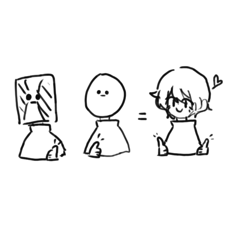 가면 안에 .. : 가면 안에 또다른 가면 : 잭 ( 호칭 : ? )
우주가 있었을 때부터 생긴 신 ( ? )
( 이 설정때문에 맨날 맞았습니다 하하 )
전엔 무지하게 엄했지만 어느 순간부터 귀엽게 되었다 ... 스케치판 ,sketchpan