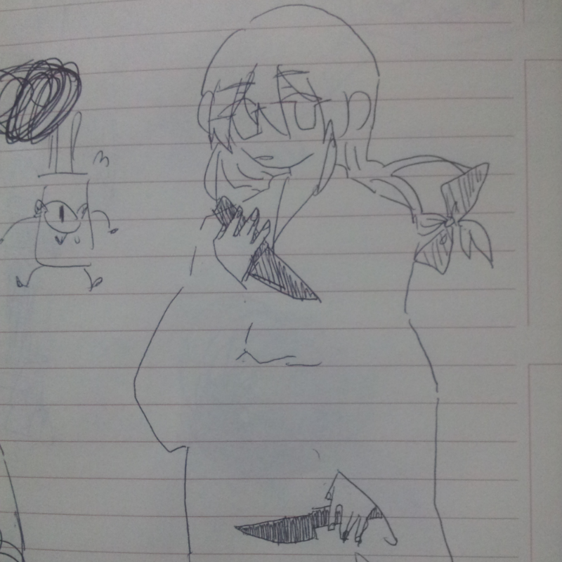 유카타 리.. : 유카타 리아 스케치판 ,sketchpan