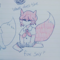 What does .. : What does the fox say ?
생각나서 만들어본 캐릭터
' 세이 ( Say ) ' 스케치판 ,sketchpan
