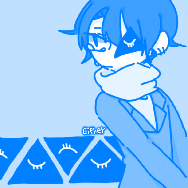 윗부분 잘.. : 윗부분 잘렸지만,
슬픈 ( ? ) Cipher 스케치판 ,sketchpan