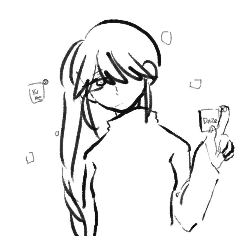 이제부터 .. : 이제부터 'Daze'따윈 없어 스케치판 ,sketchpan