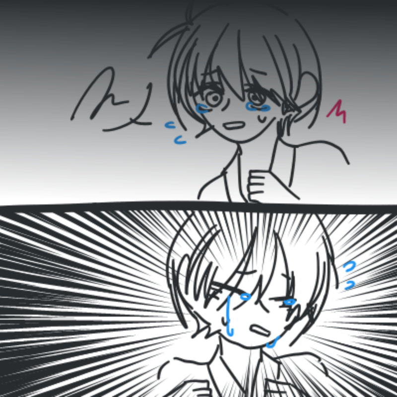 - 쟤가 좋.. : - 쟤가 좋아하겠어? 참나ㅋ...
* 나도 빌을 좋아ㅎ...
- 땡깡부리려고 거짓말 한거겠지.
* .........

* 나도 열렬히(?) 좋아한다고!! 다 재수없어, ...개인주의 X끼들!! 스케치판 ,sketchpan