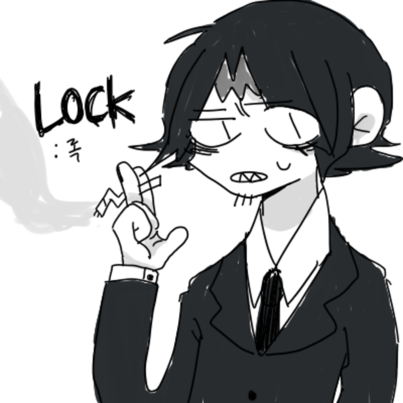 귤떡쨩ㅇ .. : 귤떡쨩ㅇ 푸르였나 애ㅐ랑 앤ㄴ캐인 녀석, 록 (Lock) 스케치판 ,sketchpan