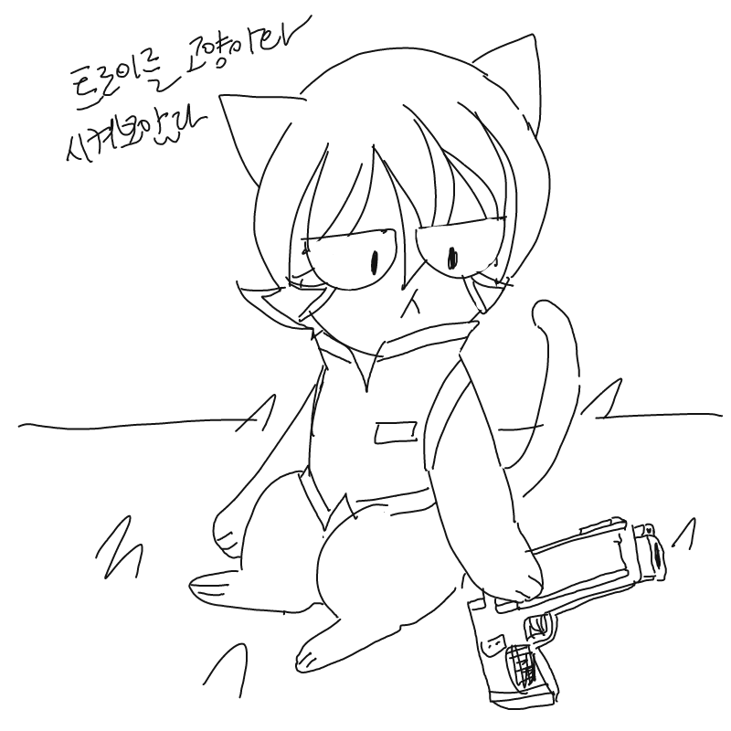 쿨럭 : 쿨럭 스케치판 ,sketchpan