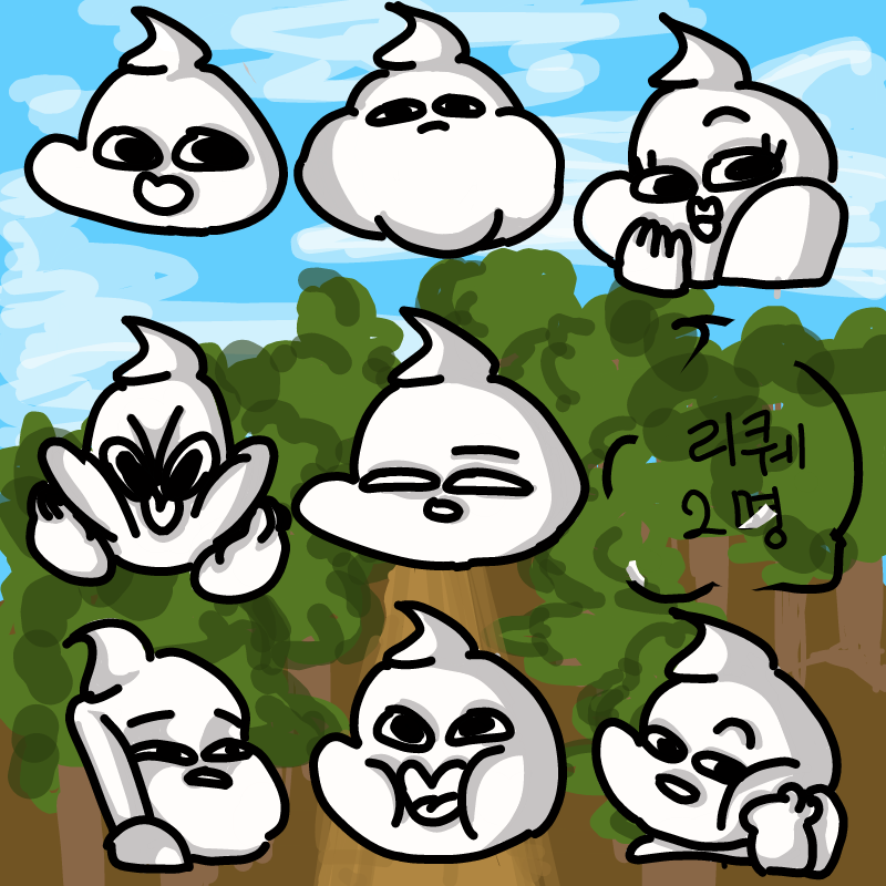 아 잠만 금.. : 아 잠만 금방 리퀘 3명 끝냈다고 스케치판 ,sketchpan