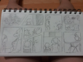 언텔요약 .. : 언텔요약 손그림 중입니다[1](사진이 흐린점 죄송합니다!) 스케치판 ,sketchpan