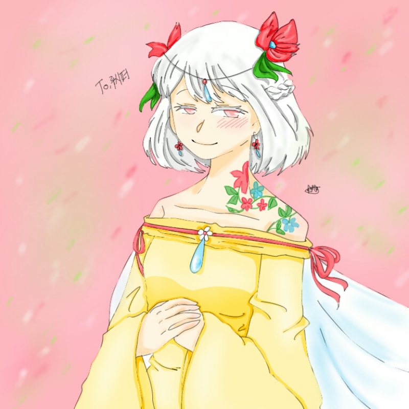 우리루시퍼.. : 우리루시퍼리퀘☆
봄꽃이 옷이 너무수수해서바꿨더니
애가아닌거같다.... 스케치판 ,sketchpan