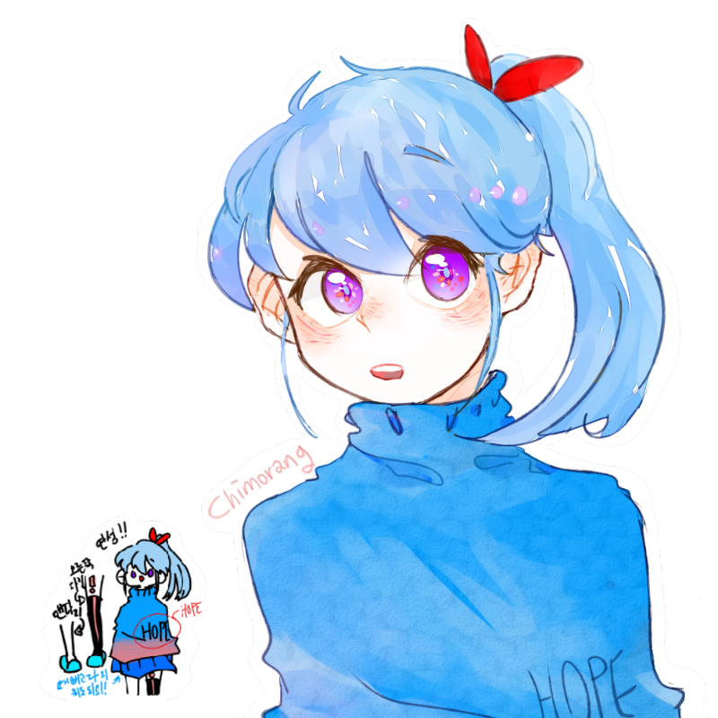 뉴노랑님께.. : 뉴노랑님께서 그려주셨어요  감사합니다♡♡ 스케치판 ,sketchpan