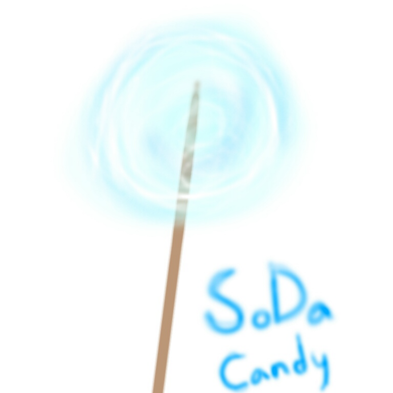 야호 소다.. : 야호 소다맛 사탕 스케치판 ,sketchpan