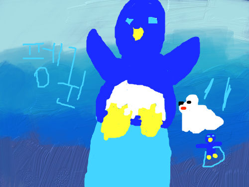 펭펭이요`~~ : 퓅퓅이요`~~ 스케치판 ,sketchpan