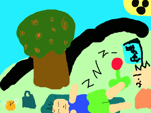 ZZZZ : 자고있다 스케치판 ,sketchpan