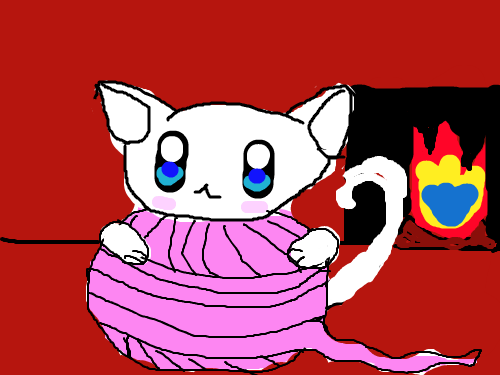 고냥이 : 그냥 노는 고양이 스케치판 ,sketchpan