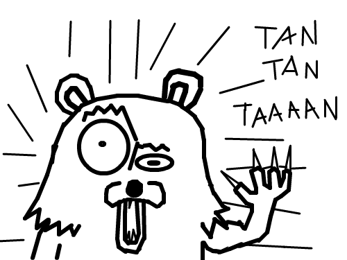 pedobear with rabies : i was bored 스케치판 ,sketchpan