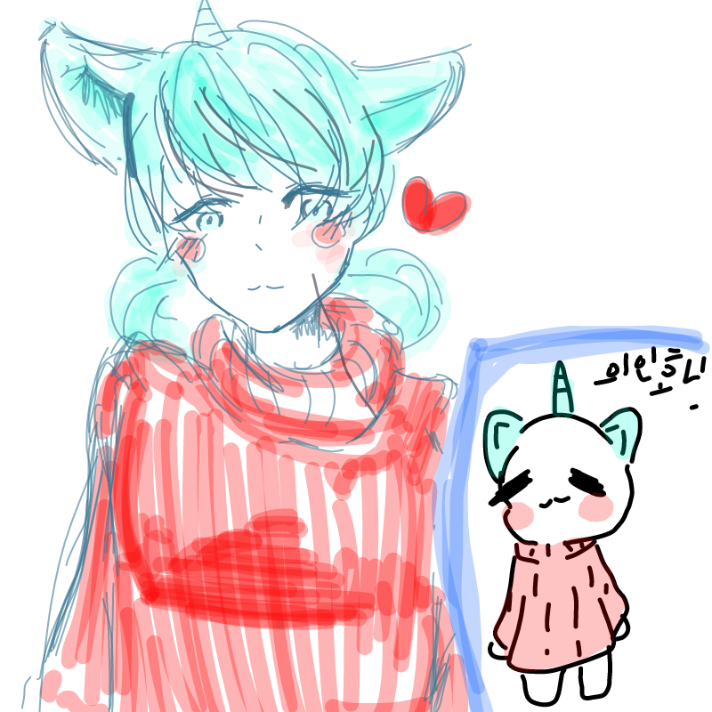 담삐이님이.. : 담삐이님이의인화해주었어용!!!!!!
너무이뻐요ㅠㅠ담삐님에게박수~ 스케치판 ,sketchpan