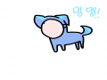 댤걀강아지.. : 댤걀강아지귀신 스케치판 ,sketchpan