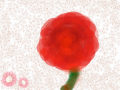 장미 : 귀차니즘을 잘 나타내는 그림입... 스케치판 ,sketchpan
