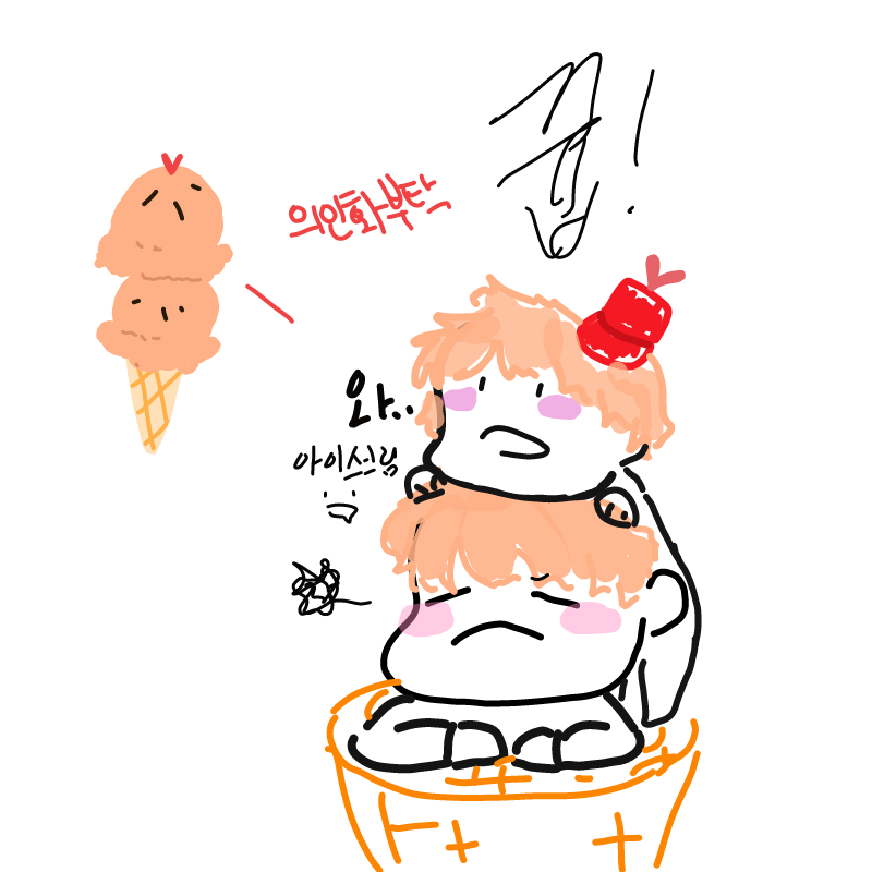 의인화 : 의인화 스케치판 ,sketchpan