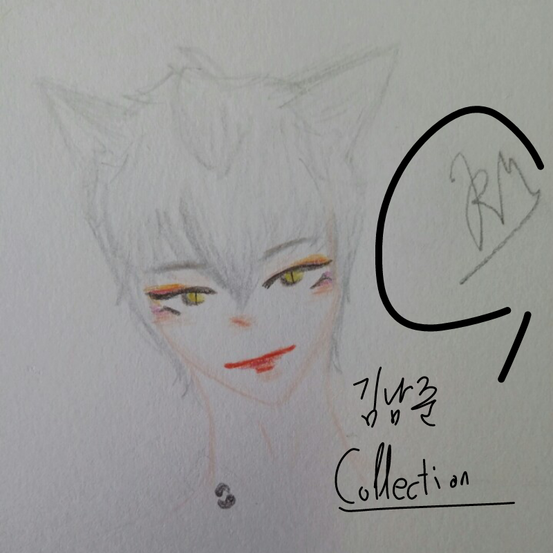 구미호 : 구미호 스케치판 ,sketchpan