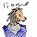lion : lion 스케치판 ,sketchpan