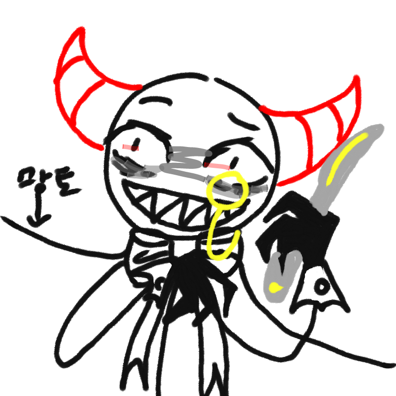 이름:데인.. : 이름:데인저
이름 그대로 위험한 녀석 주로 밤에 시내로 나와 매력적인 말로 사람들을 홀린뒤 집으로 데려와 살인을저지른다  그를 본 사람은 목소리를 들은사람뿐이며 경찰은단 한번도 잡지못한녀석이다 죽은 사람은 인육.. 스케치판 ,sketchpan