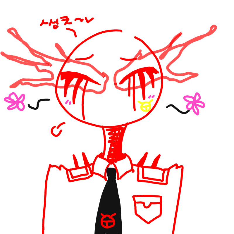 미소 : 미소 스케치판 ,sketchpan