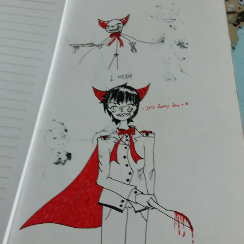 자신의 캐.. : 자신의 캐릭터 의인화~ 스케치판 ,sketchpan