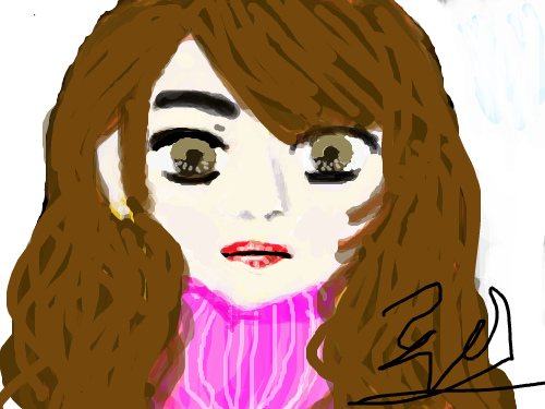 수정 : 화장이 너무뜬거같아서 스케치판 ,sketchpan