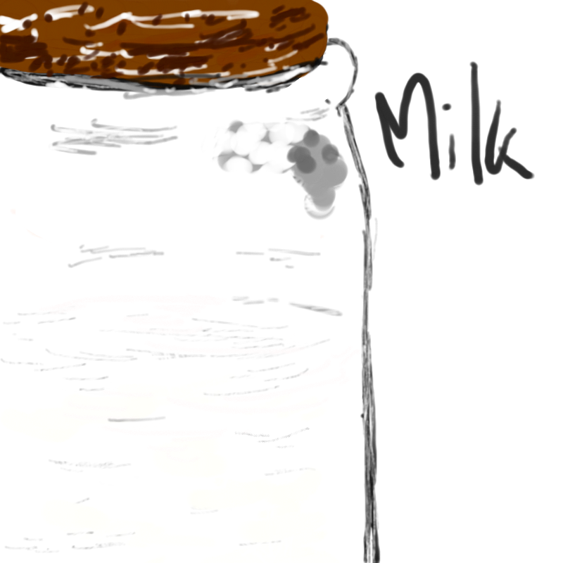 우유Milk : 우유Milk 스케치판 ,sketchpan