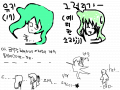 소라vs유키 : 유키가 기운이 안 좋아 소라가 캐물으려고 츠키한테전화해서 알아낸후. 안말해줬다고 고집부리며 떼쓰는거. 스케치판 ,sketchpan